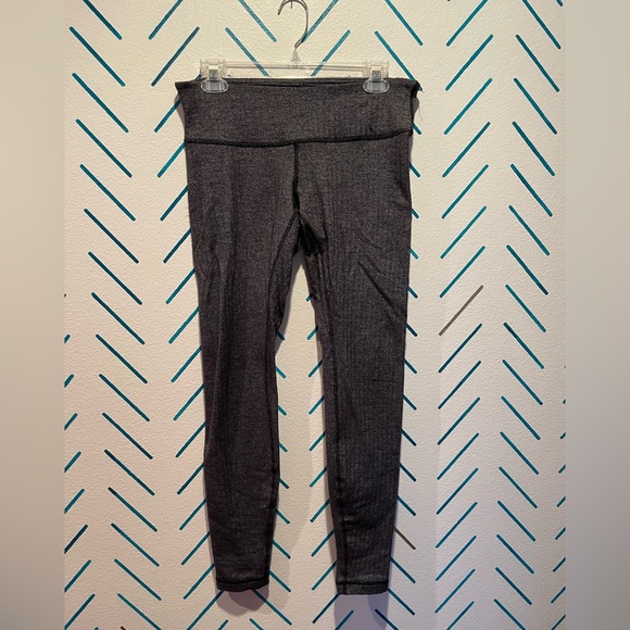 Lululemon Houndstooth Leggings Size 8 - Picture 3 of 6